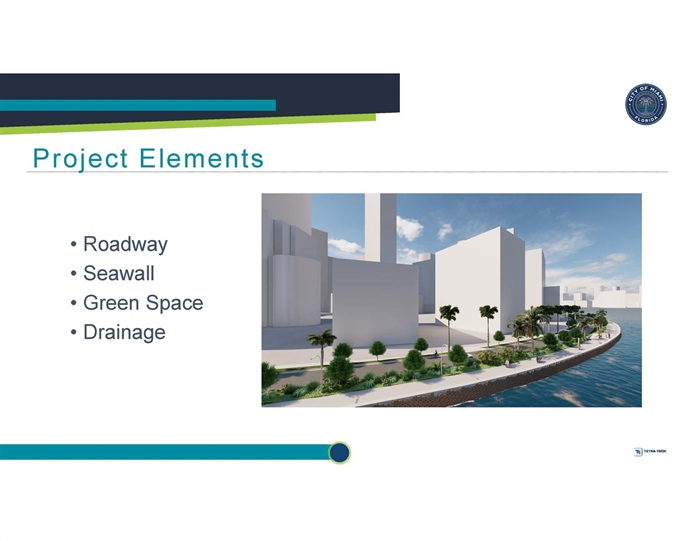 Brickell Bay Drive Improvements Presentation Project Elements Page