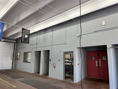 Photo of the Inside of the Fire Station 7 Renovations