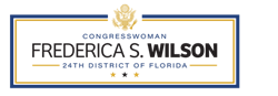 Congress Woman Frederica S. Wilson's Banner
