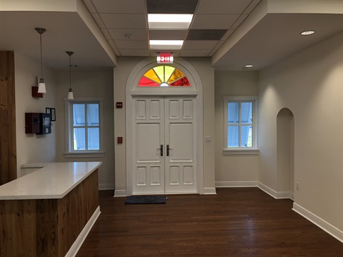 Inside Dorsey Memorial Library