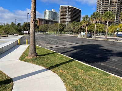 K. Myers Park New Parking Lot