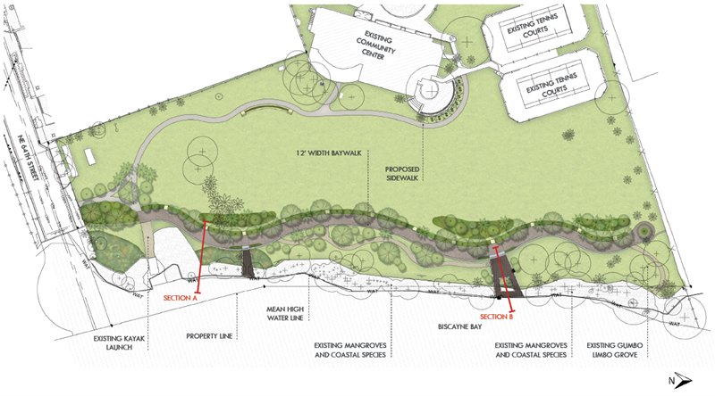 Legion Park Living Shoreline Plans Image