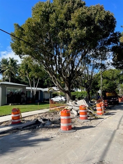SW 22 Terrace Roadway Construction