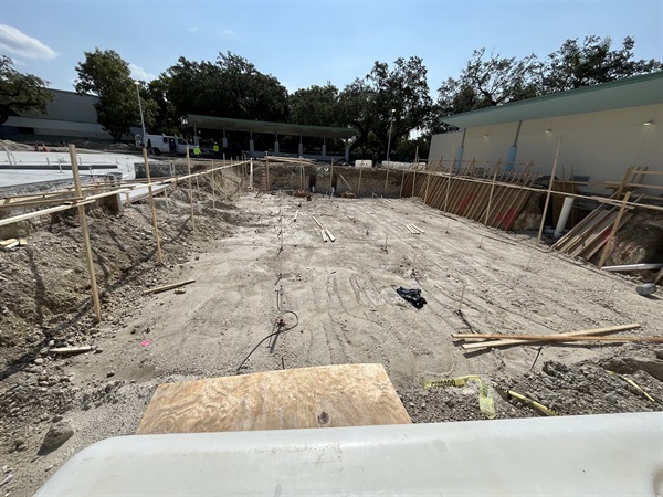 Photo of the Virrick Park Pool Construction Work In Progress August 2025 - 3