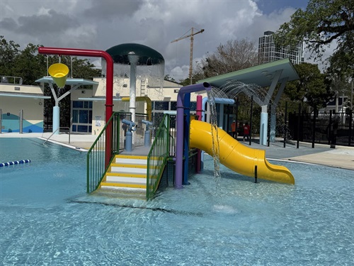 Virrick Pool Splash Pad Photo