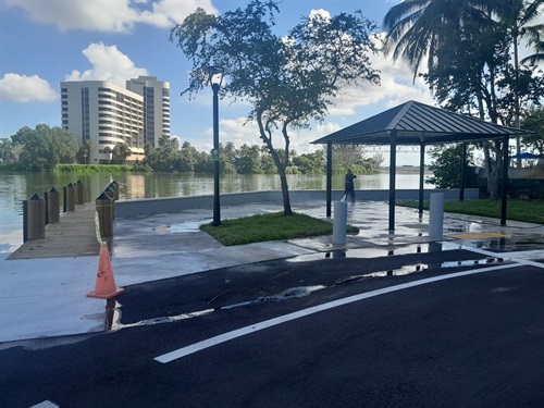Image of completed Boat Ramp at Antonio Maceo Park