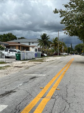 Photo of SW 24 Terrace roadway I need of repair