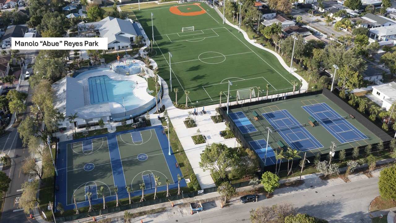 Drone Image of the Manolo Abue Reyes Park