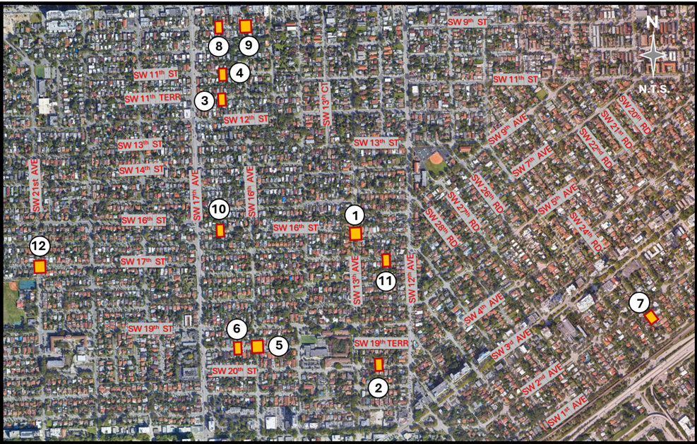 Map indicating 40-B243605 Project Boundaries