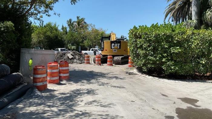 Belle Meade Isle Circle Cul-De-Sac Improvements Progress