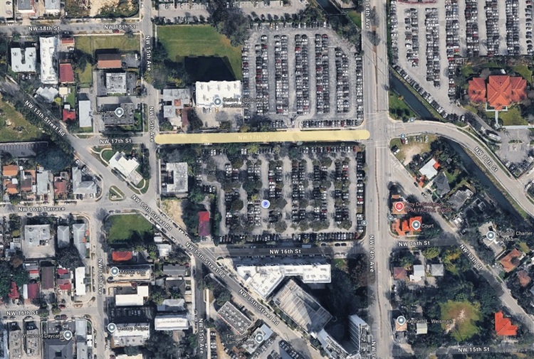 Map illustrating the project boundaries of 40-B30262