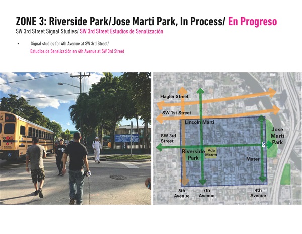 Little Havana Pedestrian Priority Zone - Phase I Presentation (zone 3: Riverside Park/Jose Marti Park, in process)