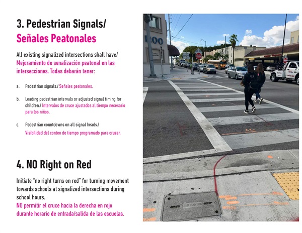 Little Havana Pedestrian Priority Zone - Phase I Presentation (pedestrian signals and no right on red)