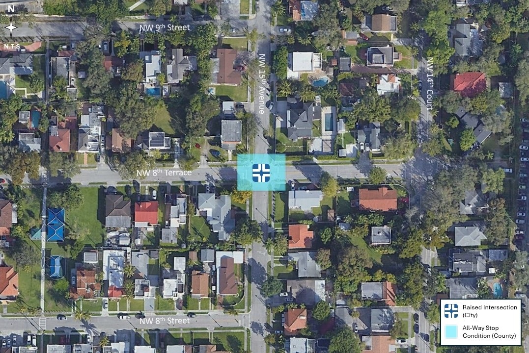 Map indicating 40-B243607 Project Boundaries