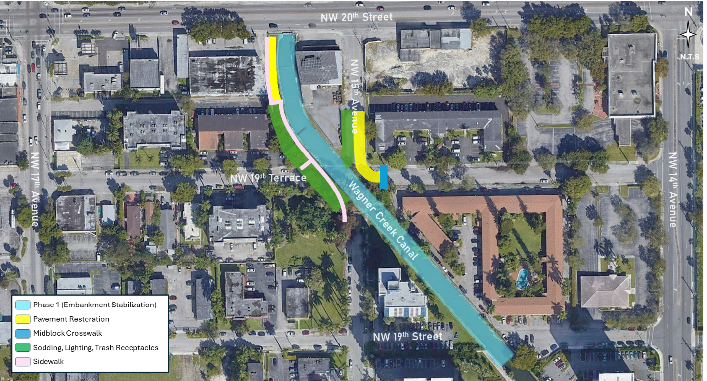 Map indicating 40-B243800 Project Boundaries