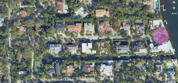 Map illustrating the project boundaries of 40-B233809