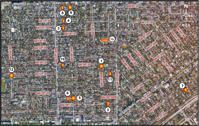 Map illustrating the project boundaries of 40-B243605