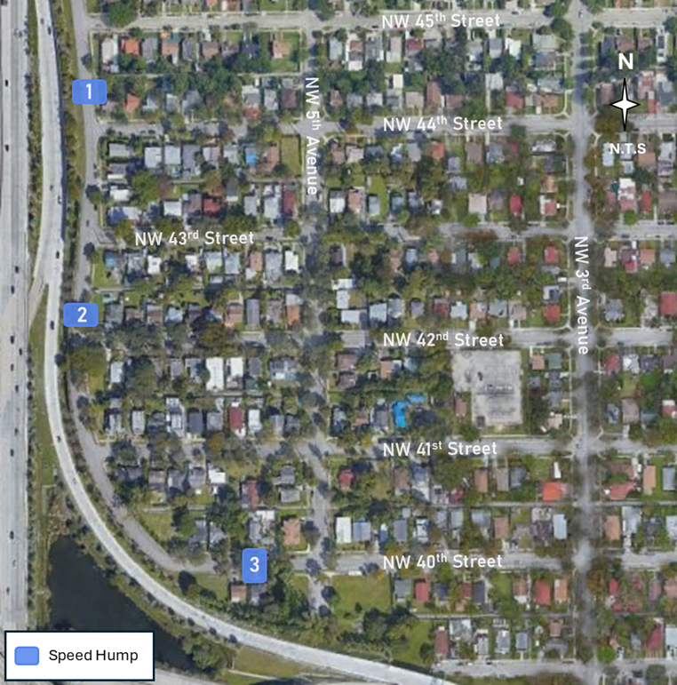 Map illustrating the project boundaries of 40-B243610