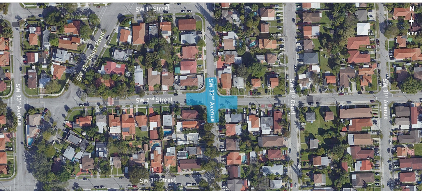 Map illustrating the project boundaries of 40-B173655