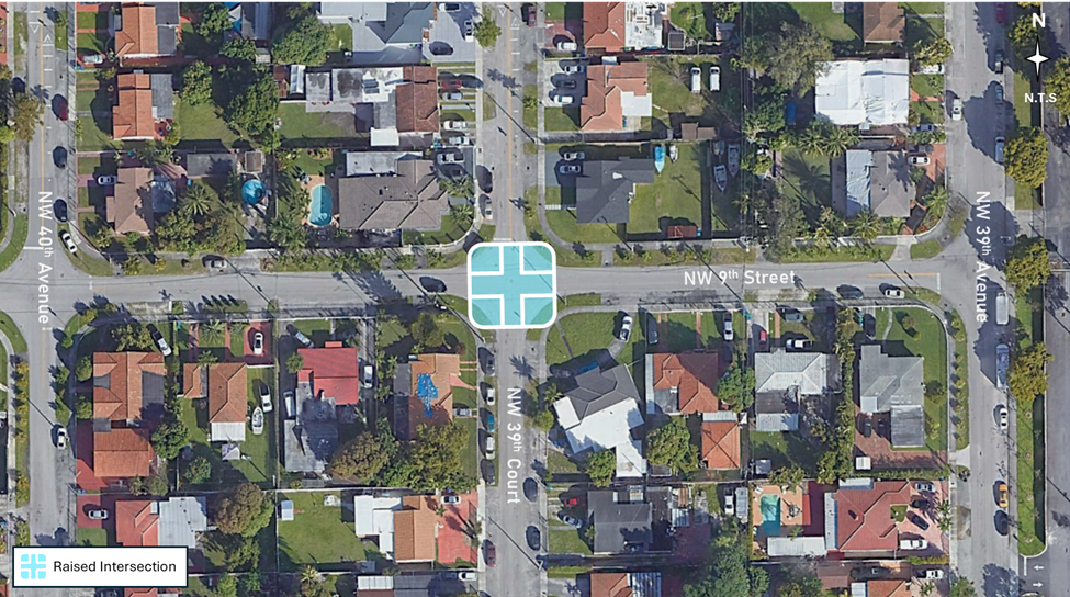 Map illustrating the project boundaries of 40-B243608