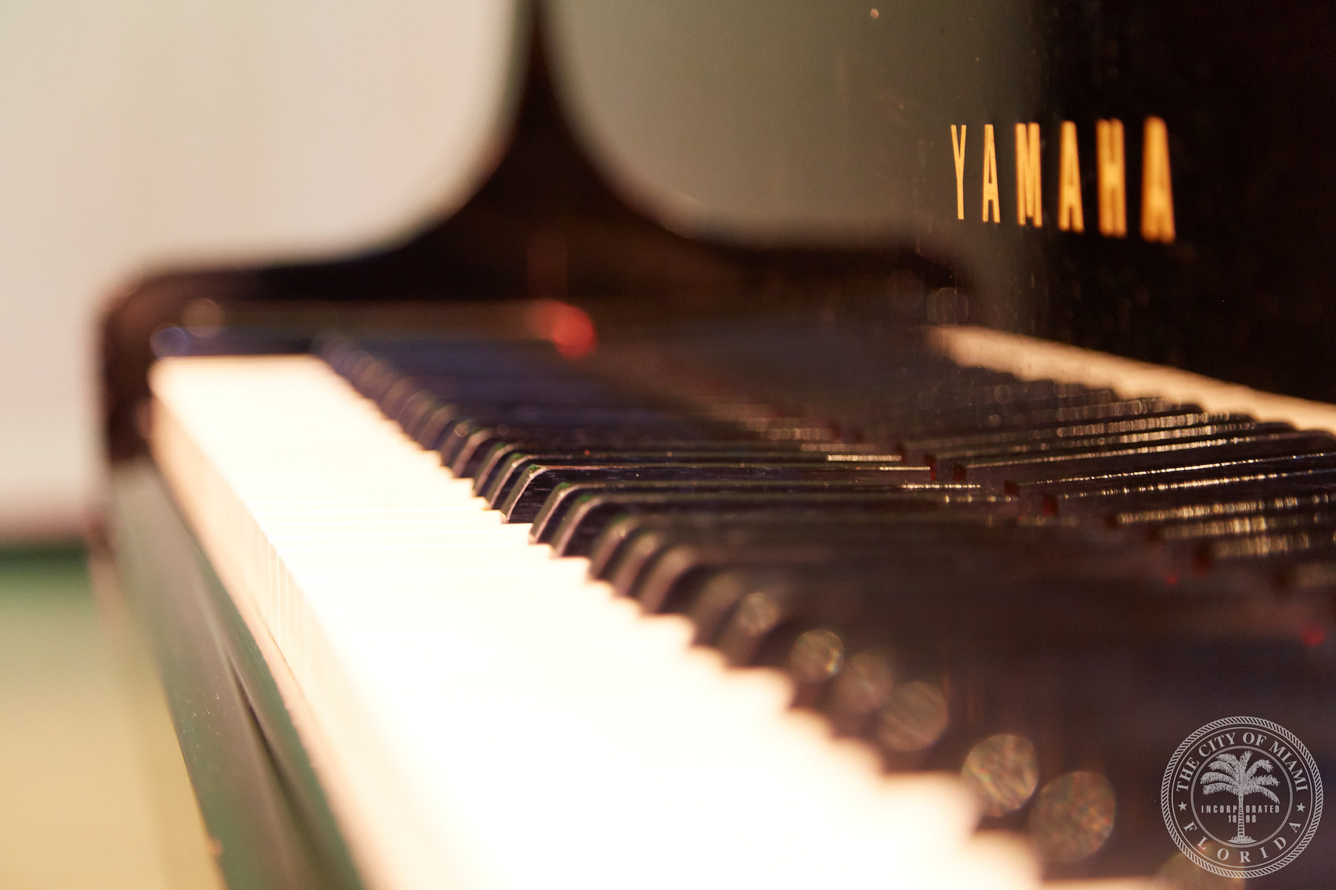 Piano keys in Manuel Artime Theater