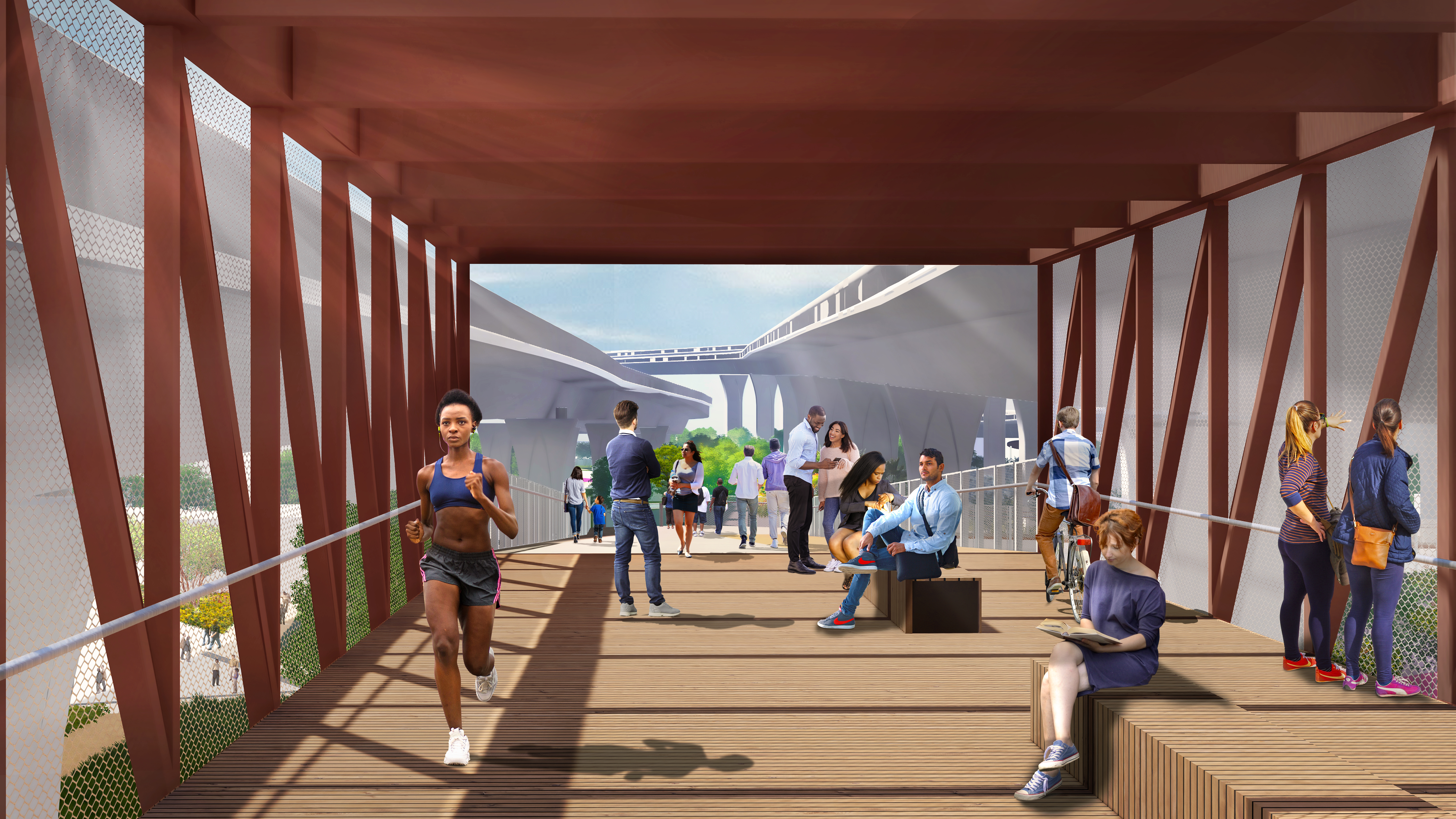 Connecting Miami: I-395 Underdeck and Heritage Trail - Miami