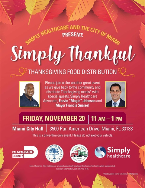 1120 Thanksgiving Drive-Thru Flyer