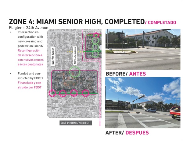 Little Havana Pedestrian Priority Zone - Phase I Presentation (Miami Senior High, completed)