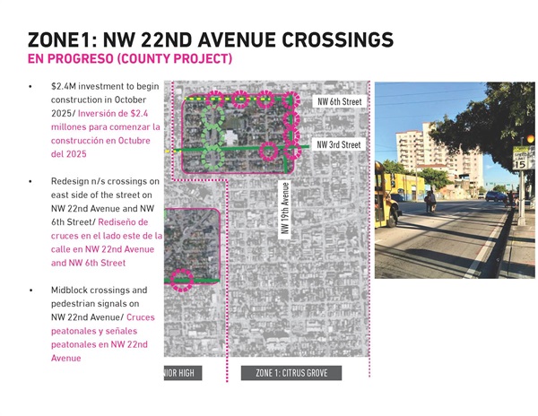 Little Havana Pedestrian Priority Zone - Phase I Presentation (NW 22nd avenue crossings)