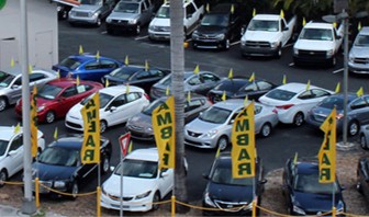 Prohibited Flag Signs, Car Dealership